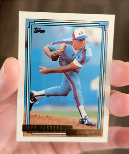 1992 Topps Gold #423 Jeff Fassero — front