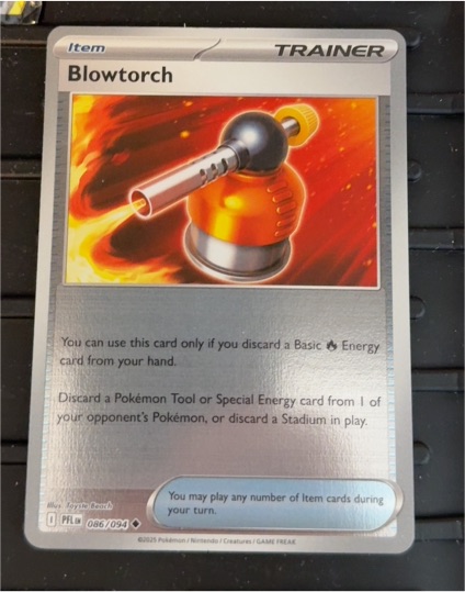 2023 Pokémon TCG ME02: Phantasmal Flames #086 Blowtorch — front