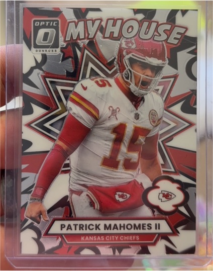 2025 Panini Donruss Optic Football #6 Patrick Mahomes II My House — front