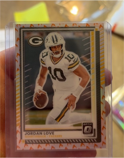 2025 Panini Donruss Optic #177 Jordan Love — front