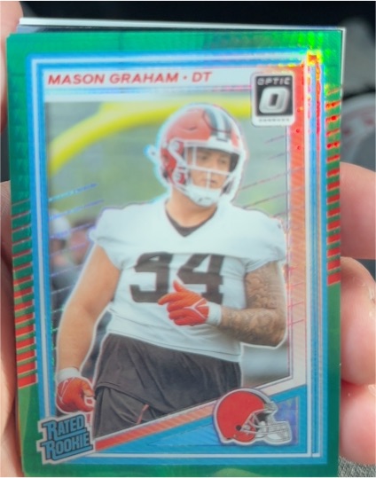 2025 Panini Donruss Optic #340 Mason Graham — front