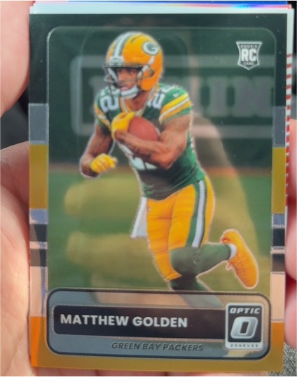 2025 Donruss Optic #10 Matthew Golden — front
