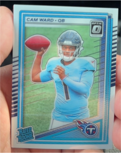 2025 Donruss Optic #293 Cam Ward — front