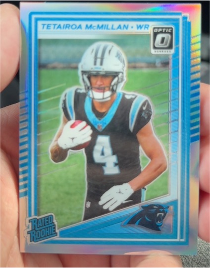 2025 Donruss Optic #314 Tetairoa McMillan — front