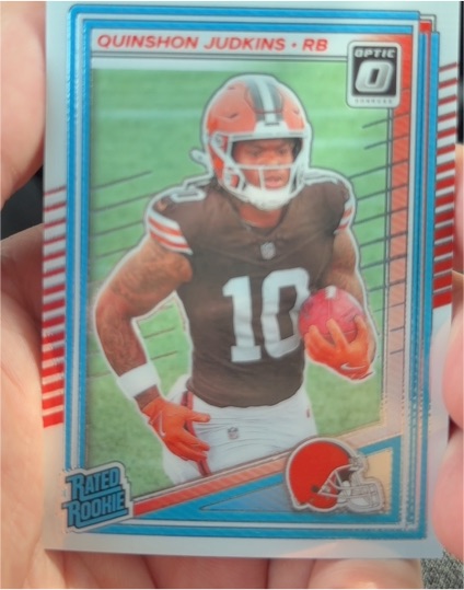 2025 Panini Donruss Optic #252 Quinshon Judkins — front