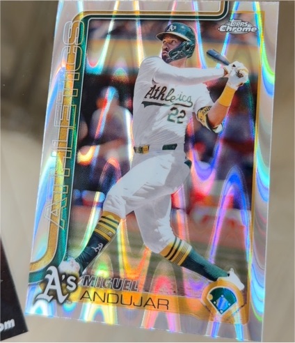 2025 Topps Chrome #45 Miguel Andujar — front