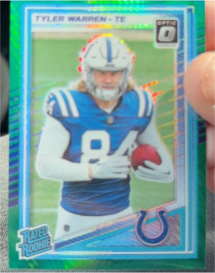 2025 Panini Donruss Optic #234 Tyler Warren — front