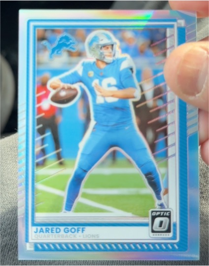 2025 Donruss Optic #149 Jared Goff — front