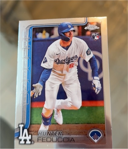 2025 Topps Chrome #288 Hunter Feduccia — front