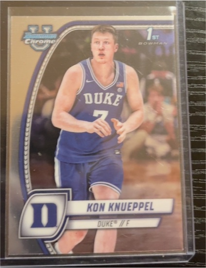 2024-25 Bowman Chrome University #48 Kon Knueppel — front