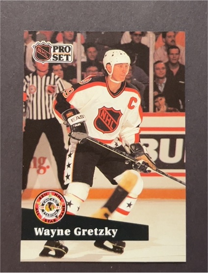 1991-92 Pro Set #285 Wayne Gretzky — front