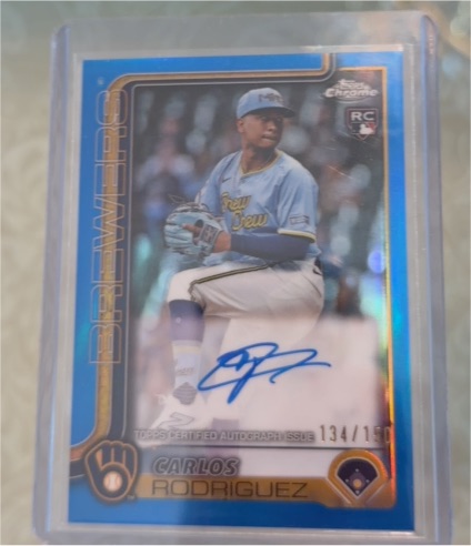 2025 Topps Chrome #RA-CR Carlos Rodriguez — front