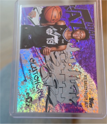 2025-26 Topps Clutch City Prospects #CC-5 Ace Bailey — front