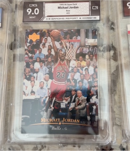 1995-96 Upper Deck #23 Michael Jordan — front