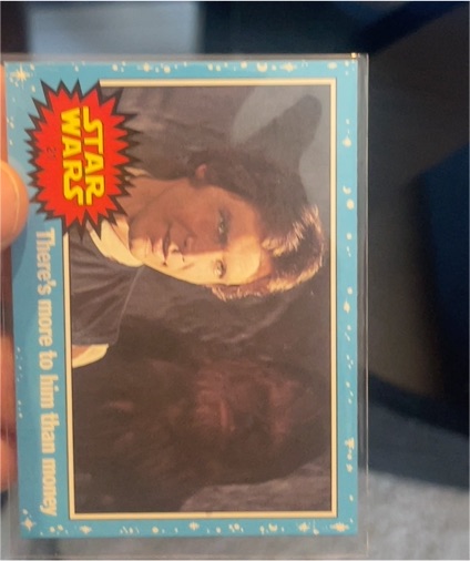 1977 Topps Star Wars #6 Luke Skywalker — front