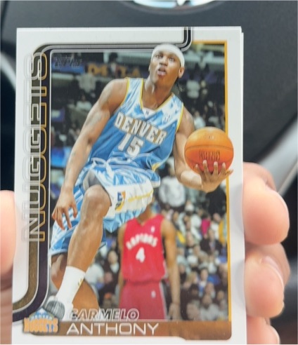 2025-26 Topps #256 Carmelo Anthony — front