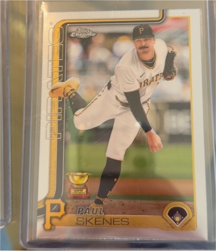 2025 Topps Chrome #300 Paul Skenes — front