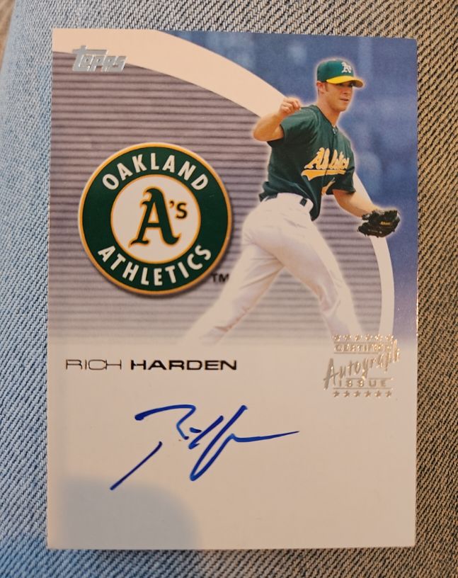 2004 Topps Opening Day Auto #ODA-RH Rich Harden — front