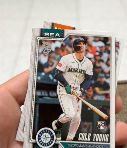 2026 Topps Series 1 #129 Cole Young — front