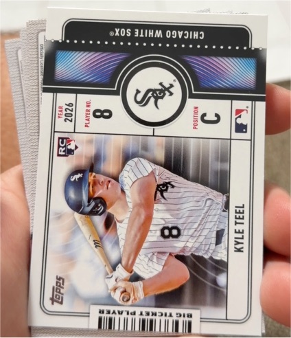 2026 Topps Series 1 Big Ticket Players #BTP-26 Kyle Teel — front