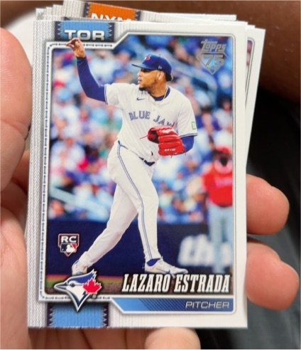 2026 Topps Series 1 #299 Lazaro Estrada — front