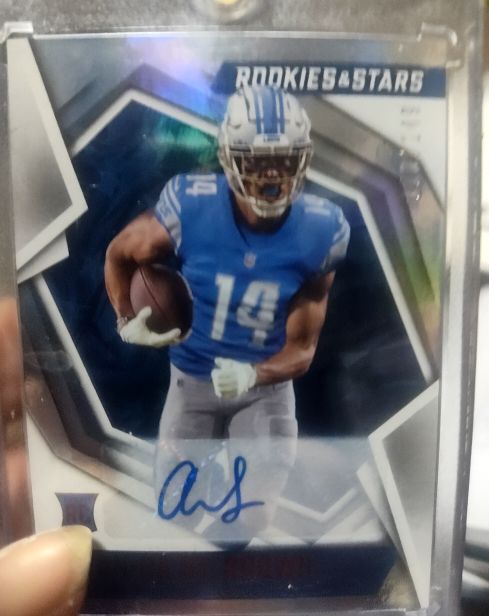 2021 Panini Rookies & Stars #249 Anthony Schwartz Rookie Auto — front
