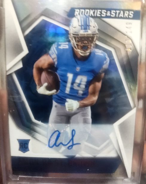 2021 Panini Rookies & Stars #128 Amon-Ra St. Brown — front