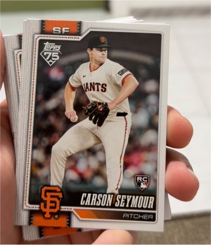 2026 Topps Series 1 #112 Carson Seymour — front
