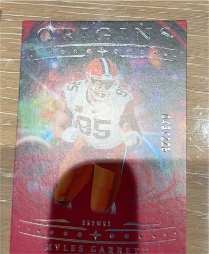 2023 Panini Origins #043 Myles Garrett — front