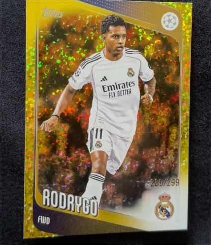2025-26 Topps UEFA Club Competitions #102 Rodrygo — front
