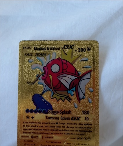 2019 Pokémon TAG TEAM #161 Magikarp & Wailord GX — front