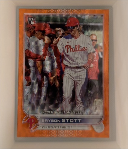 2022 Topps Chrome Update #USC128 Bryson Stott — front