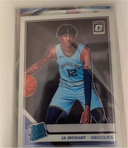 2019 Panini Donruss Optic #168 Ja Morant Rated Rookie — front