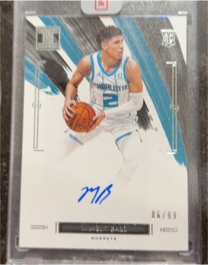 2020-21 Panini Impeccable #RA-BRI Miles Bridges — front
