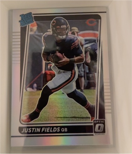 2021 Donruss Optic #204 Justin Fields — front
