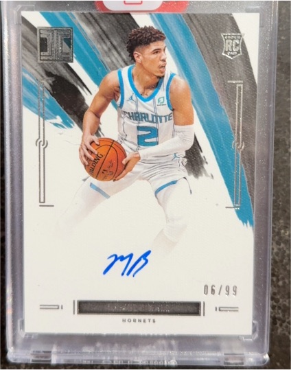 2020-21 Panini Impeccable #RA-BRI Miles Bridges — front
