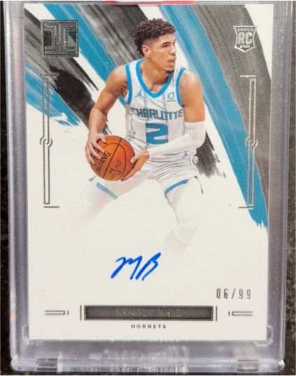 2020-21 Panini One And One #RAU-LAB LaMelo Ball — front