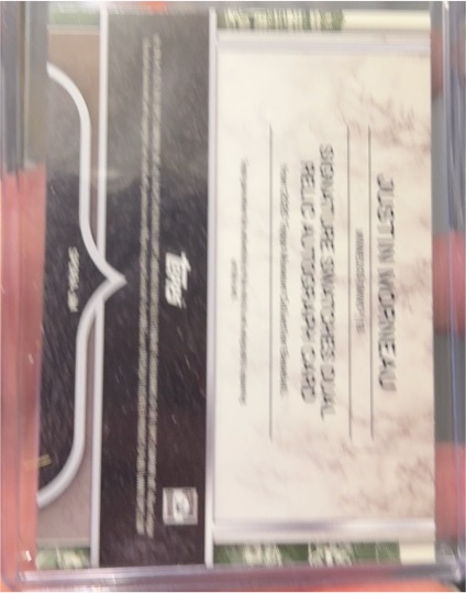 2024 Topps Series One First Pitch Justin McPherson — front