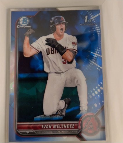 2022 Bowman Draft Chrome #BDC-29 Ivan Melendez — front