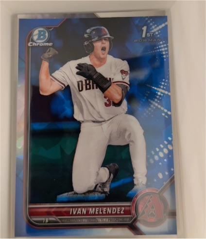 2022 Bowman Draft Chrome #BDC-29 Ivan Melendez — front