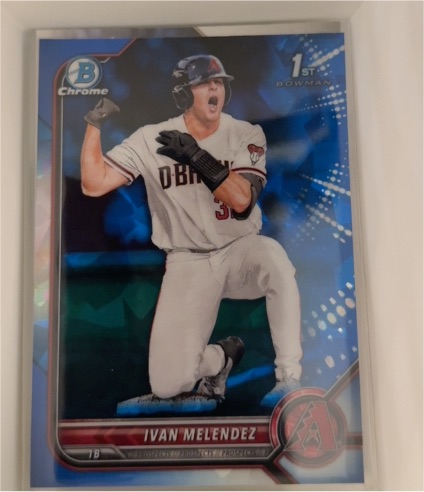 2022 Bowman Draft Chrome #BDC-29 Ivan Melendez — front
