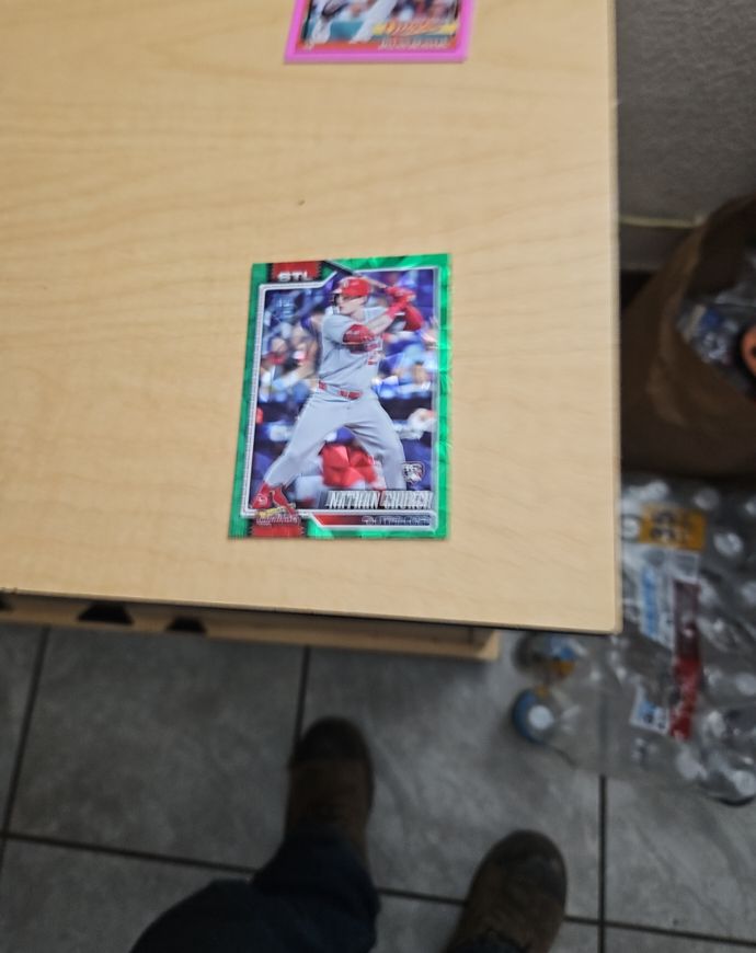 2020 Donruss #224 Nolan Gorman — front