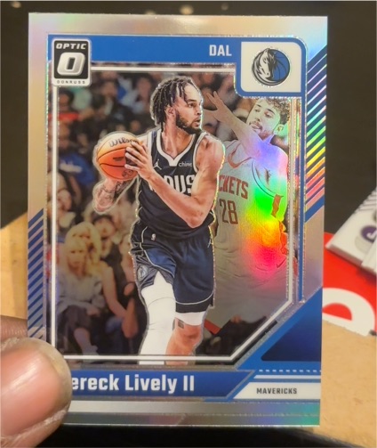 2024-25 Panini Donruss Optic #44 Dereck Lively II — front