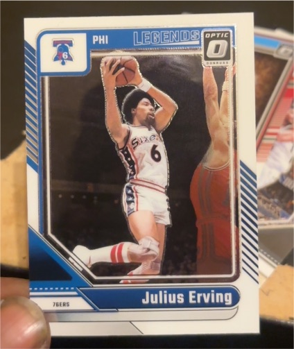 2024-25 Panini Donruss Optic #232 Julius Erving — front