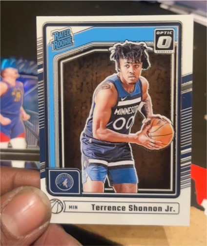 2024-25 Panini Donruss Optic #267 Terrence Shannon Jr. — front
