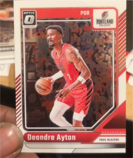 2024-25 Panini Donruss Optic #37 Deandre Ayton — front