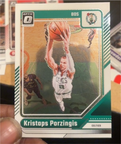 2024-25 Panini Donruss Optic #94 Kristaps Porzingis — front