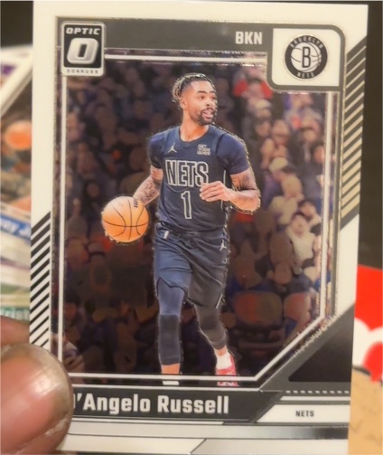 2024-25 Donruss Optic #123 D'Angelo Russell — front