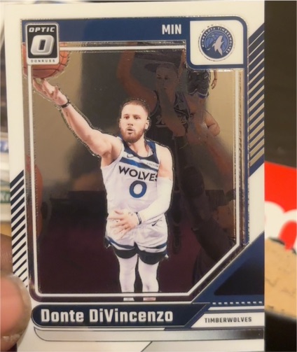 2024-25 Donruss Optic #137 Donte DiVincenzo — front