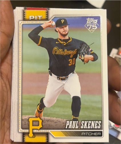 2026 Topps Series 1 #100 Paul Skenes — front